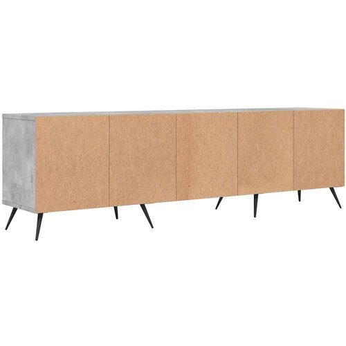  TV ormarić boja betona 150x30x44,5 cm od konstruiranog drva Siva Slike