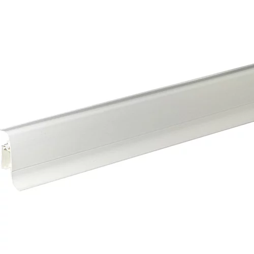 Fn plastična podna lajsna KU50 (bijele boje, 2,5 m x 22 mm x 50 mm)