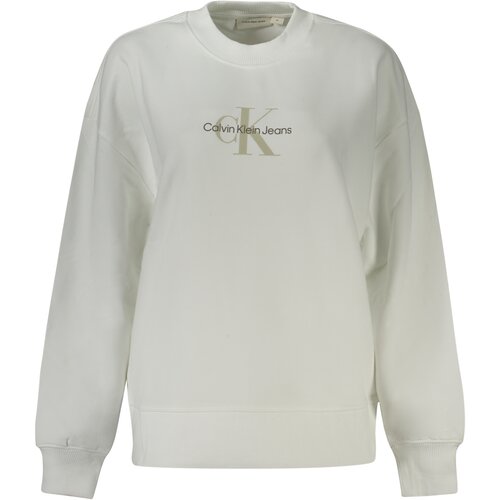 Calvin Klein SWEATSHIRT WITHOUT ZIP WOMEN WHITE Slike