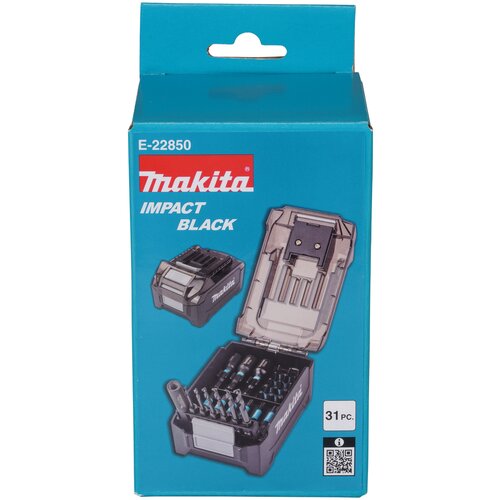 Makita set bitova impact black u xgt baterijsko oblikovanom koferu 31/1 (E-22850) Slike