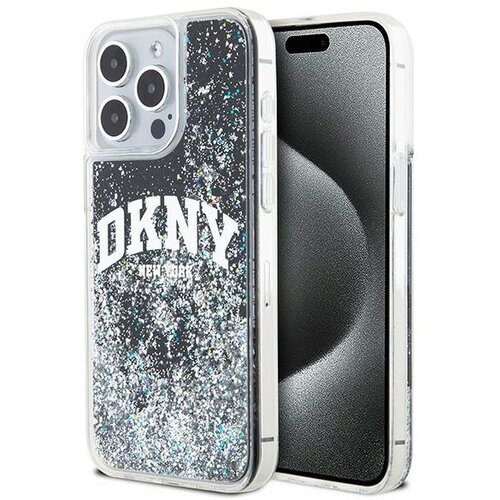 Dkny ETUI LIQUID GLITTER BIG LOGO NA IPHONE 15 PRO MAX - CZARNE, (21897584) Cene