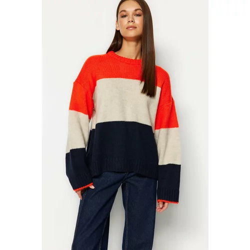 Trendyol Sweater - Orange - Regular fit