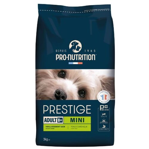 Pro nutrition prestige dog adult mini 8+, 3 kg Slike