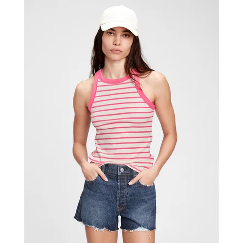 GAP Halter Majica brez rokavov Roza