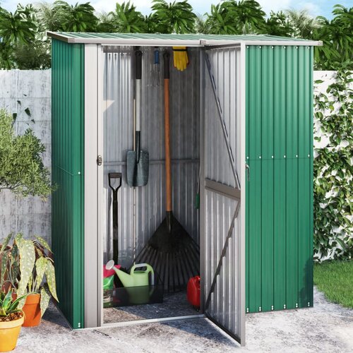 The Living Store Vrtna lopa zelena 180,5x97x209,5 cm pocinkano jeklo - Vrtna Lopa, (21751357) Cene