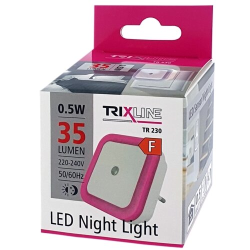 LED noćno svetlo sa senzorom sumraka LED/0,5W/230V ružičasto Slike