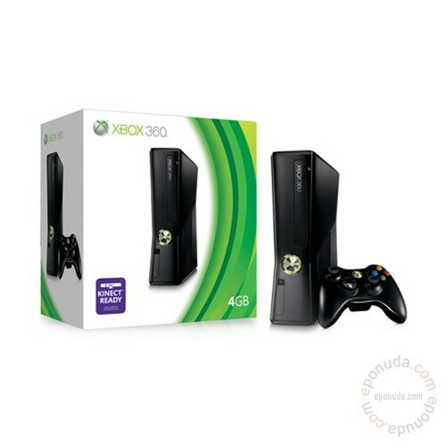 Microsoft Xbox 360 Slim 4GB igračka konzola Slike