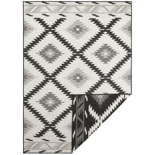 NORTHRUGS crno-krem vanjski tepih Malibu, 290 x 200 cm