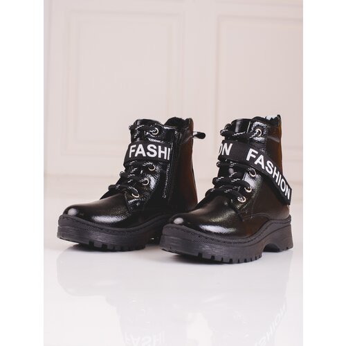 W. POTOCKI Girls&amp;#039; ankle boots Potocki fashion black Slike