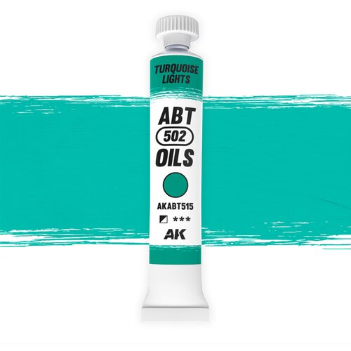 AK Interactive Turquoise Lights - Abteilung 502 Uljana Boja 20ml - AKABT515 Cene