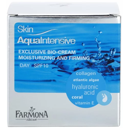 Farmona Skin Aqua Intensive vlažilna dnevna krema za učvrstitev kože SPF 10 50 ml