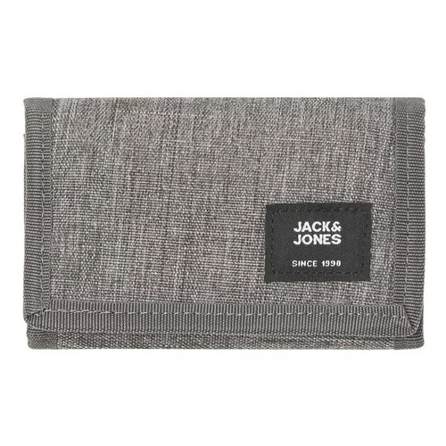 Jack & Jones Velika moška denarnica Jaceastside 12228262 Siva