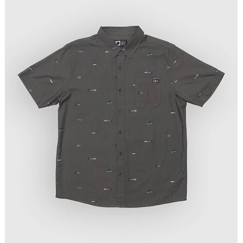 Salty Crew Crew Ss Button Up Srajca charcoal Slike