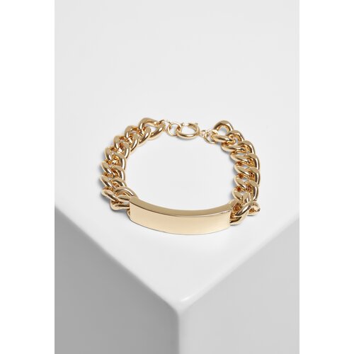 Urban Classics Accessoires Plate bracelet gold Cene