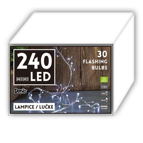  Mini LED lampice 240L, 30 fl, (20824723) Cene
