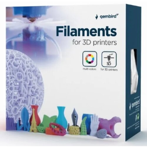  3DP-ABS1.75-01-S ABS Filament za 3D stampac 1.75mm, kotur1KG Silver Cene