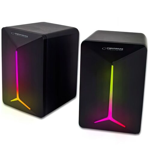  Zvučnici 2.0 ESPERANZA USB SPEAKERS 2.0 LED RAINBOW FREVO EGS105 Cijene