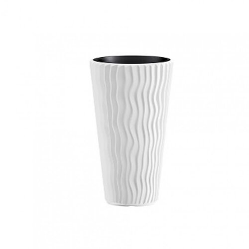 Prosperplast Plastična saksija SANDY SLIM BELA 40X71cm Cene