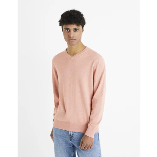 Celio Cotton Sweater Decotonv - Men