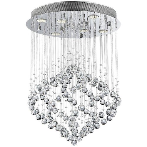  LUXERA 62412 - Kristalni plafonski luster CHESTER 6xGU10/50W/230V Cene