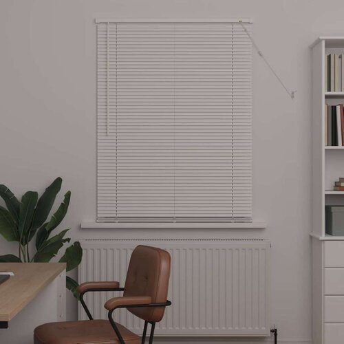  Venecijanska roleta Podesiva Bijeli 150 x 90 cm PVC - Bijeli 90 x 150 cm Slike