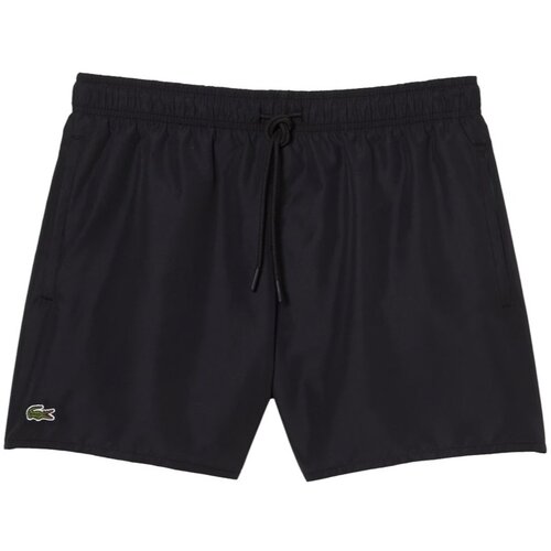 Lacoste Kratke hlače & Bermuda Quick Dry Swim Shorts - Noir Vert Črna Cene