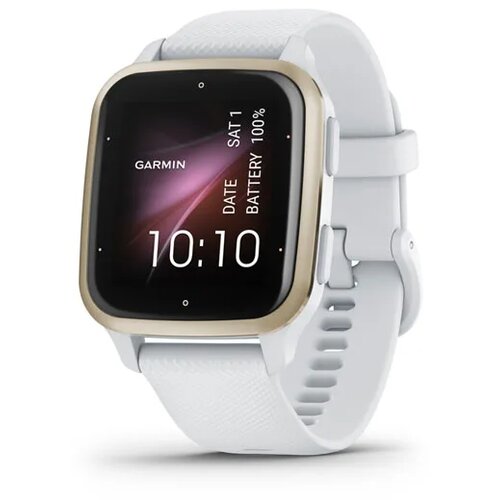 Garmin venu SQ2 white/cream gold pametna ura Slike