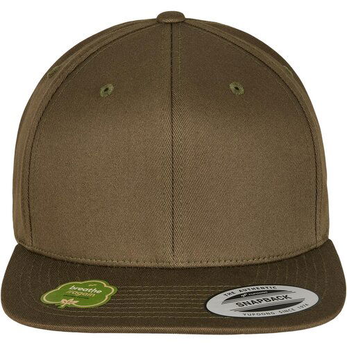 Flexfit Organic Cotton Snapback burnt olive Cene