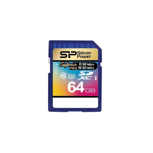 Silicon Power SDSP64GU3/Z memorijske kartice 64GB,SDXC uhs-i U3 4K SDR104/MODE/4389 Cene