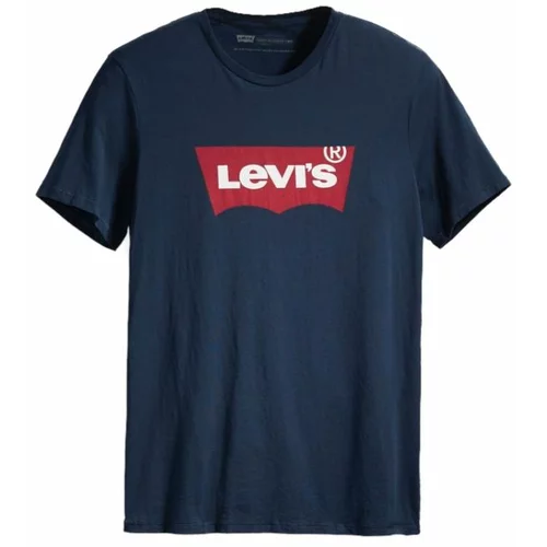 Levi's Majice s kratkimi rokavi GRAPHIC SET-IN Modra