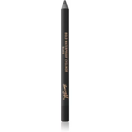 Barry M Bold Waterproof Eyeliner vodootporna olovka za oči nijansa Black