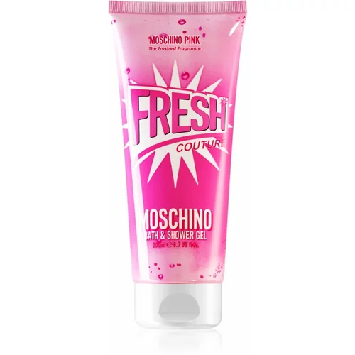Moschino Pink Fresh Couture gel za prhanje in kopanje za ženske 200 ml