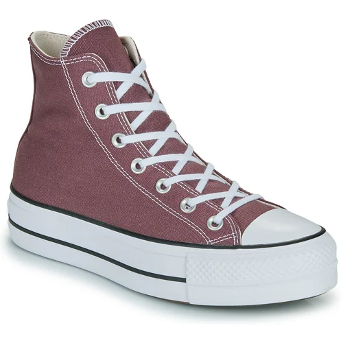 Converse Visoke superge CHUCK TAYLOR ALL STAR LIFT PLATFORM Rožnata