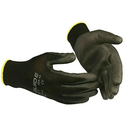 GUIDE Radne rukavice 525 (Konfekcijska veličina: 10, Crne boje)