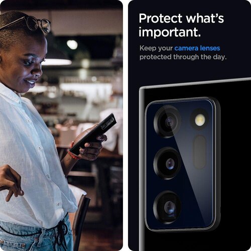 Spigen OPTIK.TR KALJENO STAKLO ZA KAMERU GALAXY NOTE 20 ULTRA 2 KOM Slike