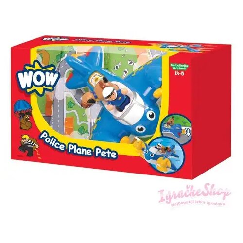 Wow Toys Pete policijski avion Cijene