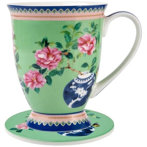 Maxwell williams Skodelica s podstavkom Jardin Camelia 300ml / porcelan, pluta, (21317724) Slike