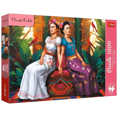 Trefl Frida Kahlo Dva obraza ena duša 1000-delni Premium plus kakovostni puzzle - Cene