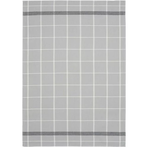 Södahl sivi kuhinjski ručnik iz pamuka Geometric, 50 x 70 cm