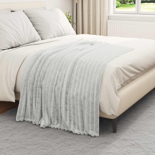  Pokrivači za bacanje 6 pcs Siva 150 x 130 cm Runo Slike