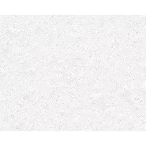 A.S. CREATION TAPETEN Papirnata tapeta (Bijele boje, Uni, 10,05 x 0,53 m)