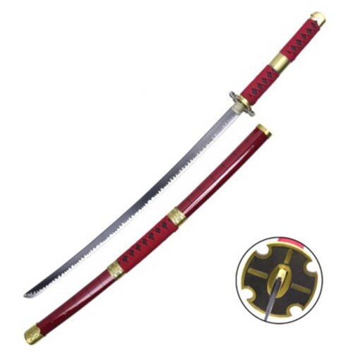 Amont replica one piece - roronoa zoro sanda kitetsu katana Cene