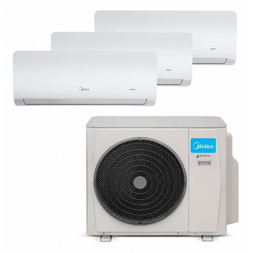 Midea multi split sistem 27.000btu sp. + 3 x 9.000btu un. Cene