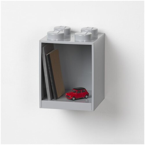 Lego polica u obliku kocke (4), siva ( 41141740 ) Cene
