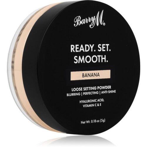 Barry M Ready Set Smooth matirajoč puder v prahu odtenek Banana 5 g Cene