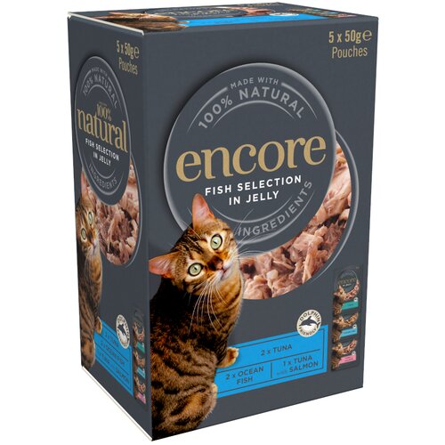 Encore Jelly Pouch Mix 20 x 50 g - Izbor ribe (3 vrste) Cijene