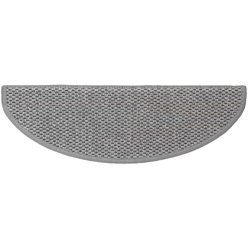 VidaXL Samoljepljivi otirači za stepenice 30 kom 65x21x4 cm srebrni Slike