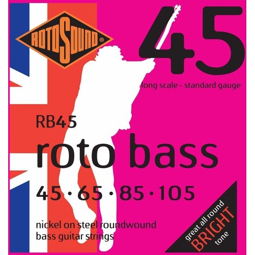Rotosound Rotobass Žice za električnu bas gitaru 45-105 - RB45 Cene