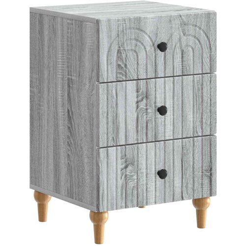 vidaXL Noćni ormar Siva sonoma 43x 41 x 66 5 cm Konstruirano drvo - Siva sonoma Cene