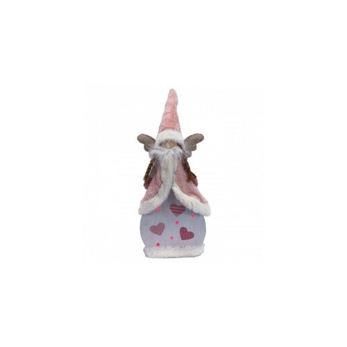 Charmed, novogodišnja dekoracija, vila, roze, 40cm Slike